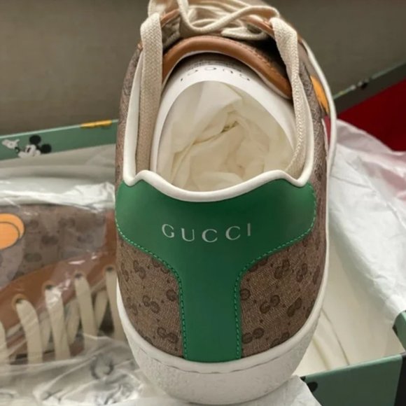 GUCCI Disney x GUCCI Ace Low 'Mickey Mouse - Beige' 602548-HWM10-8961 - Picture 3 of 6